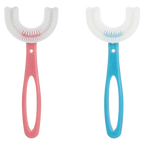 Brosse à dents en forme de U pour enfants (paquet de 2)