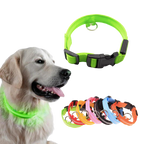 Collier lumineux pour animaux rechargeable par USB