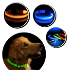 Collier lumineux pour animaux rechargeable par USB