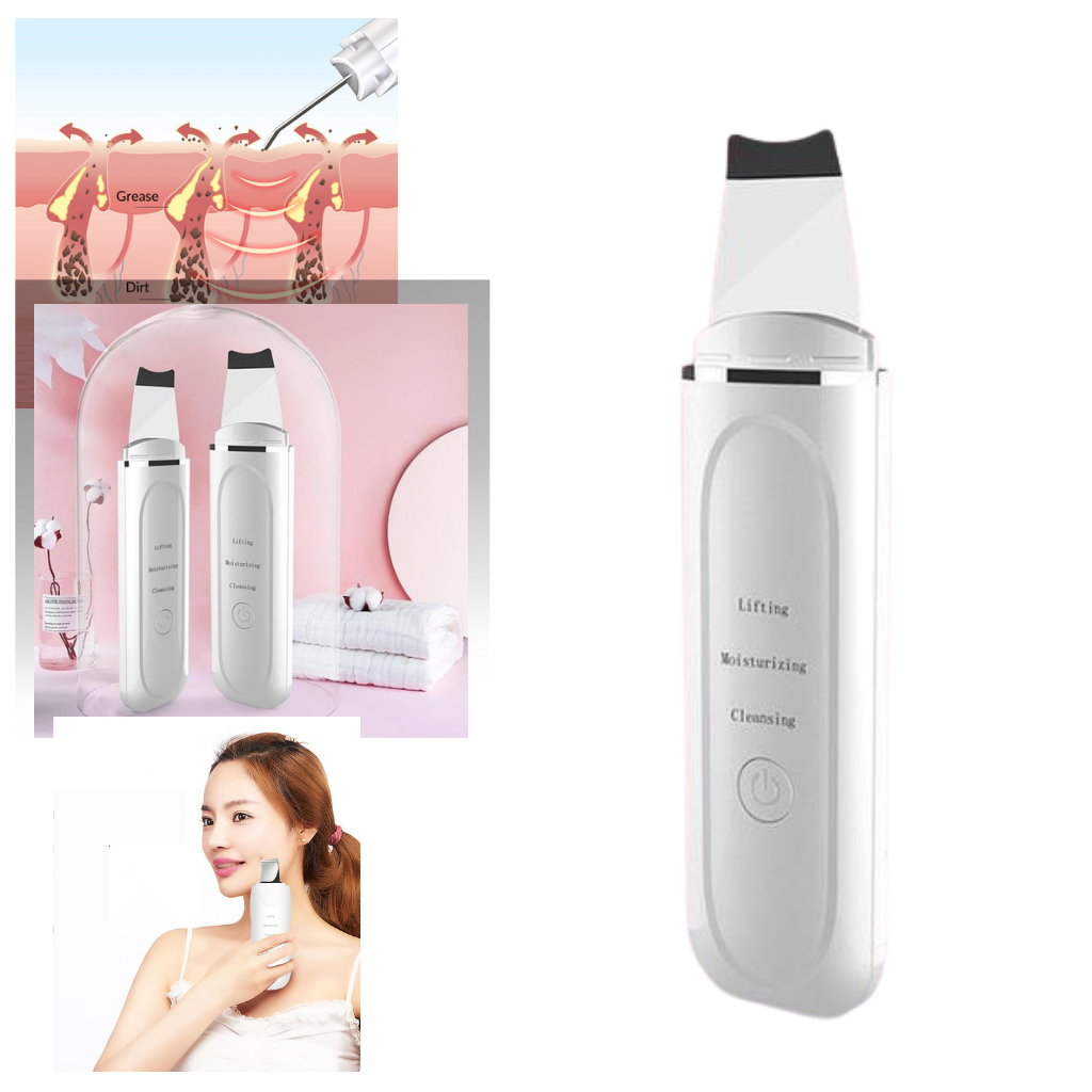 Spatule exfoliante ultrasonique pour le visage