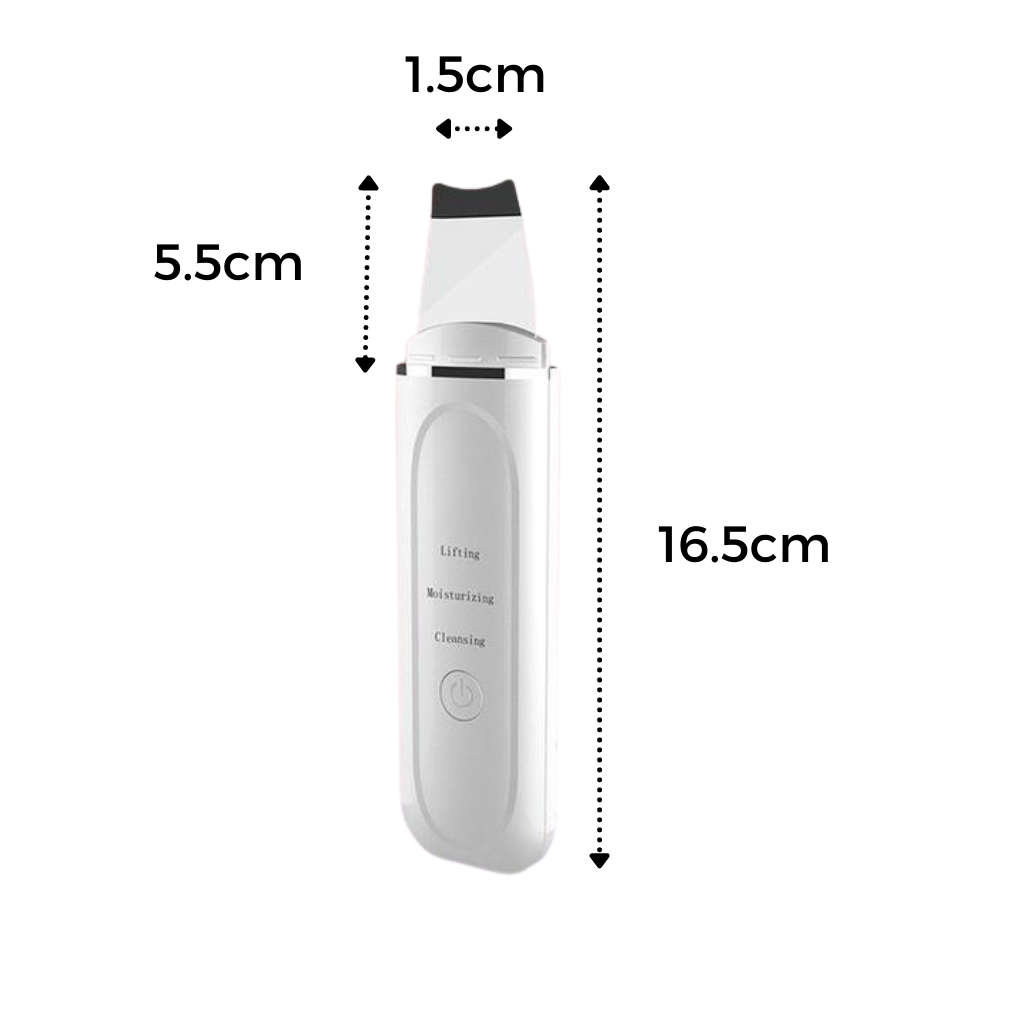 Spatule exfoliante ultrasonique pour le visage