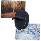 Chapeau coupe-vent unisexe pour les oreilles et le visage
