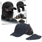 Chapeau coupe-vent unisexe pour les oreilles et le visage