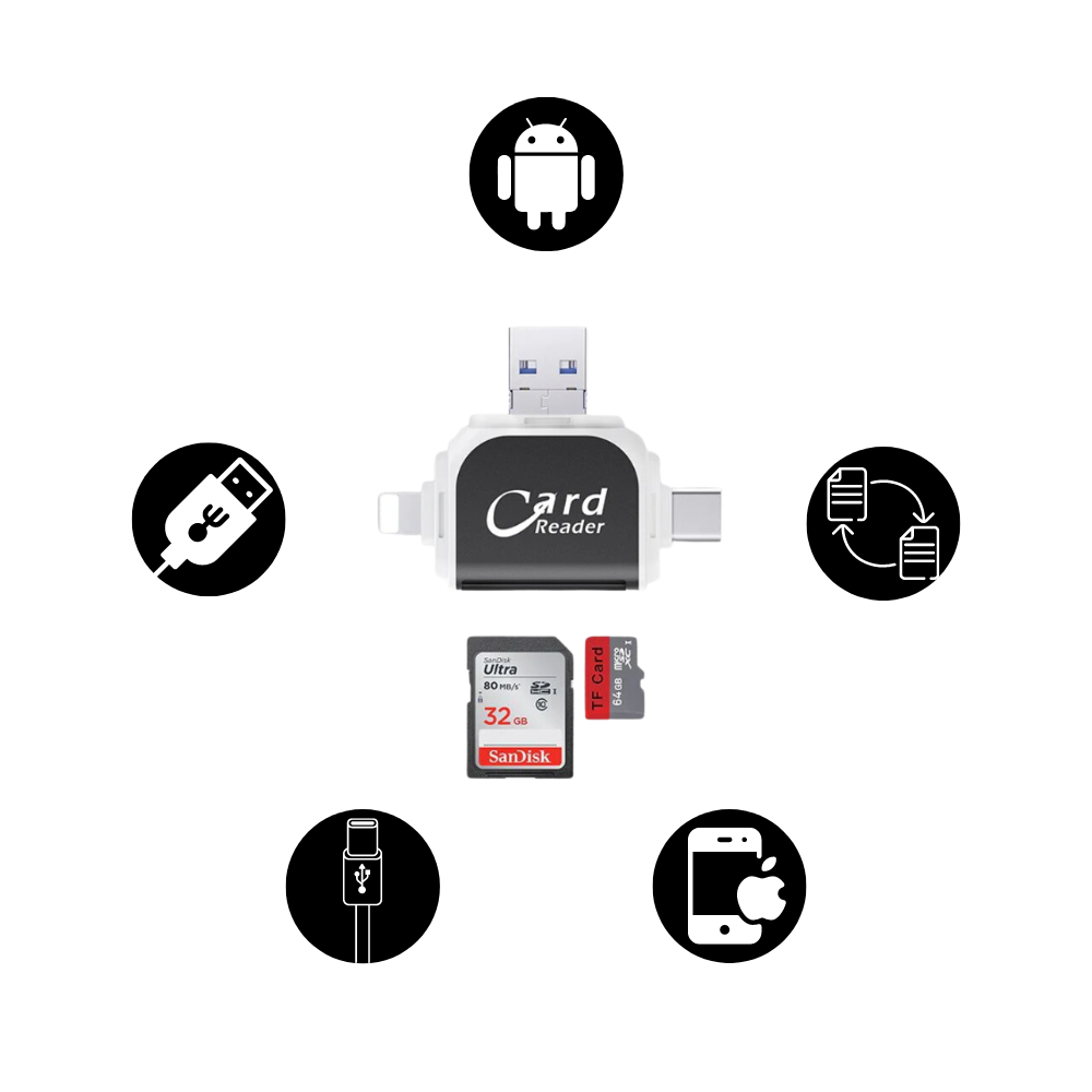 Adaptateur universel de carte SD