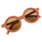Lunettes de soleil rondes vintage pour enfant de 1 à 5 ans