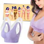 Soutien-gorge push-up sans coutures et sans fil