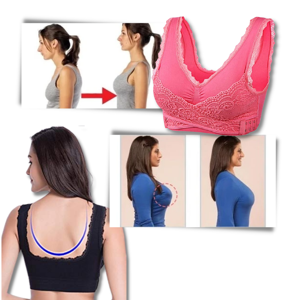 Soutien-gorge push-up sans coutures et sans fil