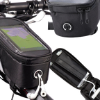 Sacoche imperméable pour téléphone à fixer sur un vélo