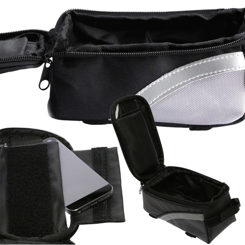 Sacoche imperméable pour téléphone à fixer sur un vélo
