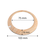 Chauffe-tasse USB électrique en bois