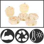 Boîte à dents de bébé en bois