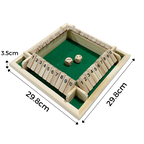 Jeu de dés en bois