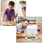 Jeu de dés en bois