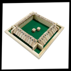 Jeu de dés en bois