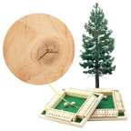 Jeu de dés en bois