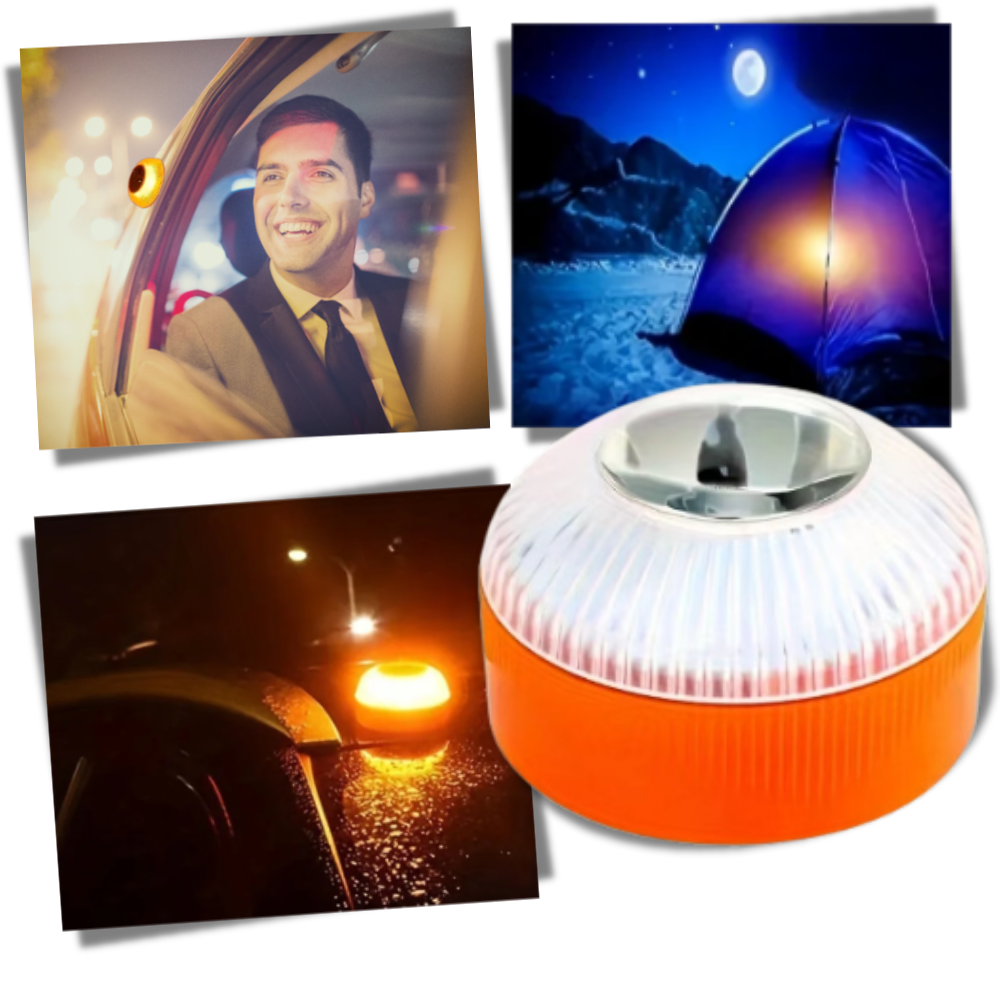 Lampe de secours stroboscopique à LED accréditée pour voiture