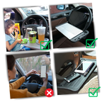 Table d'appoint de volant de voiture