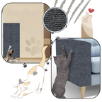 Griffoir mural adhésif pour chat