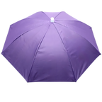 Chapeau parapluie ajustable mains libres