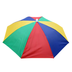 Chapeau parapluie ajustable mains libres