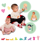 Coussin hygiénique réglable pour bébé