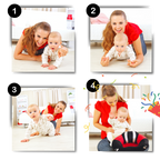 Coussin hygiénique réglable pour bébé