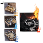 Bracelet réglable en forme de dragon de Midgard