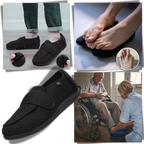 Chaussures orthopédiques ajustables pour pieds diabétiques
