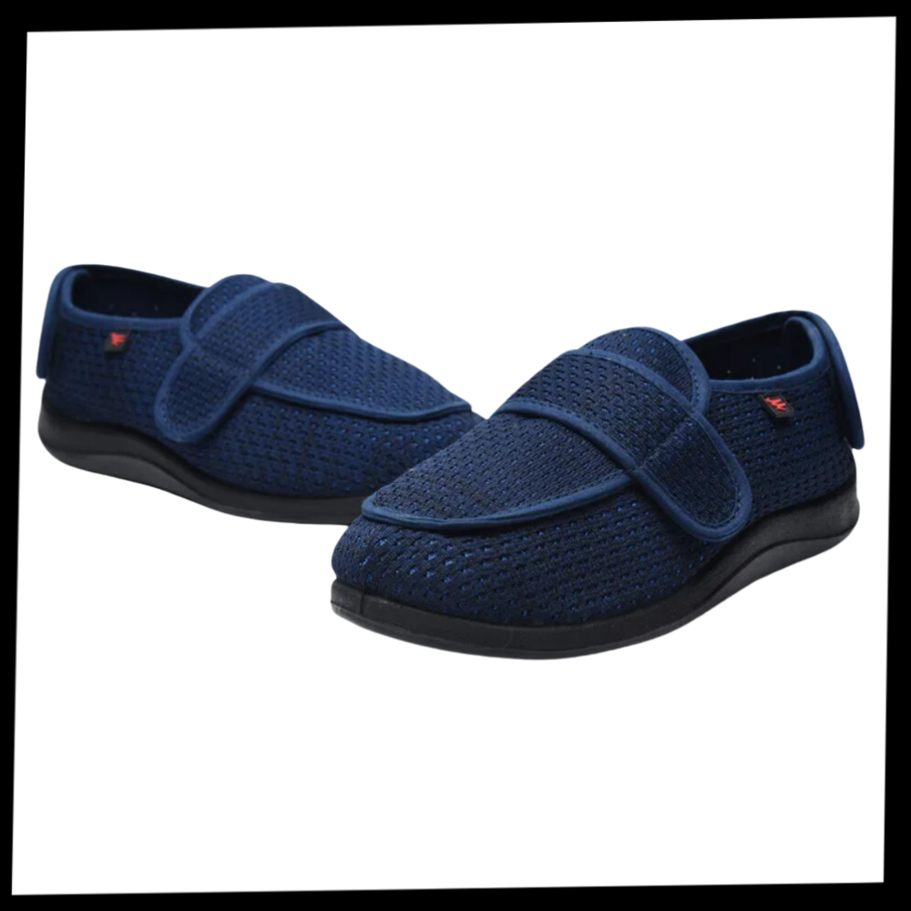 Chaussures orthopédiques ajustables pour pieds diabétiques