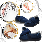 Chaussures orthopédiques ajustables pour pieds diabétiques