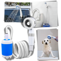 Douche d'extérieur portable et réglable