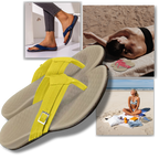 Tongs orthopédiques à brides réglables