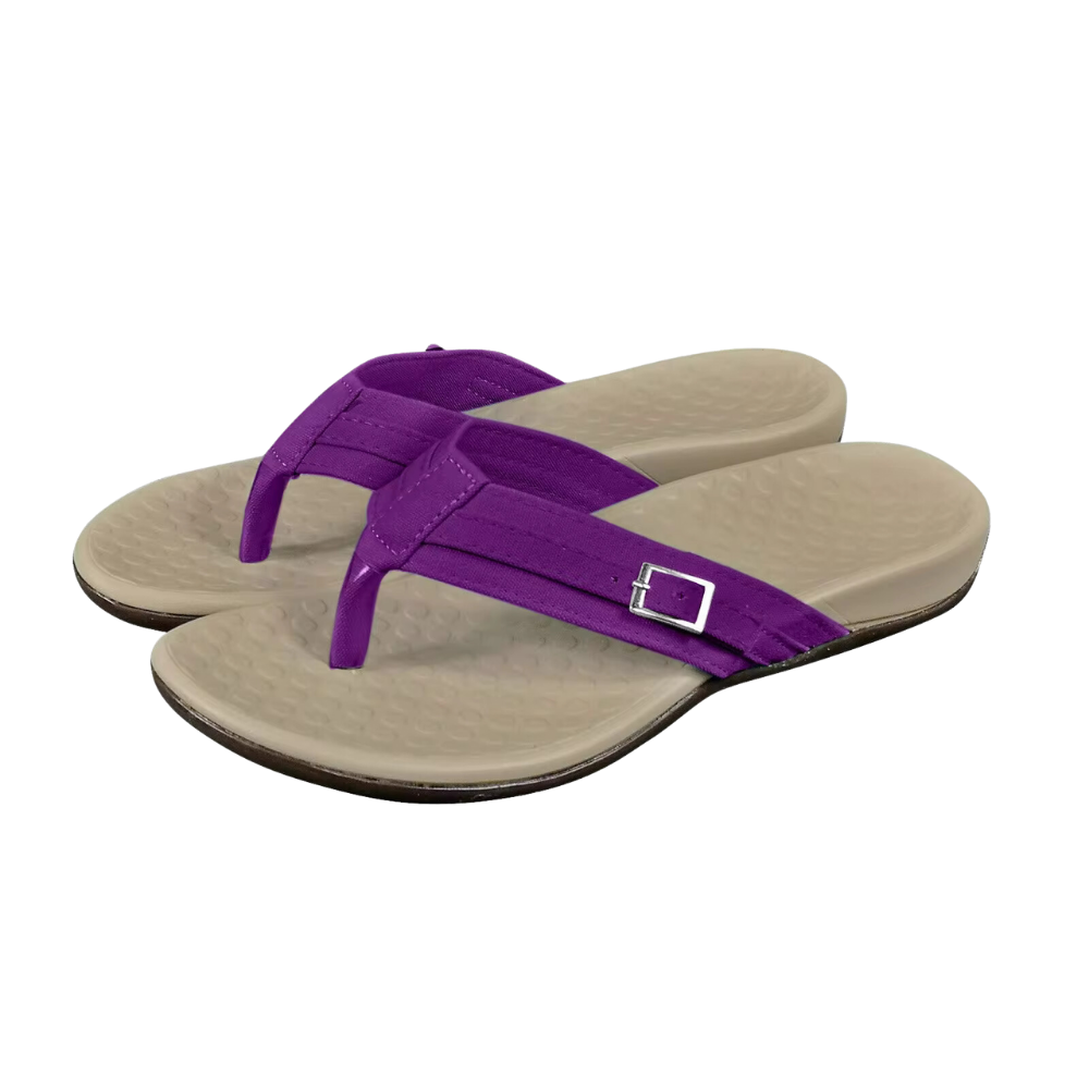 Tongs orthopédiques à brides réglables