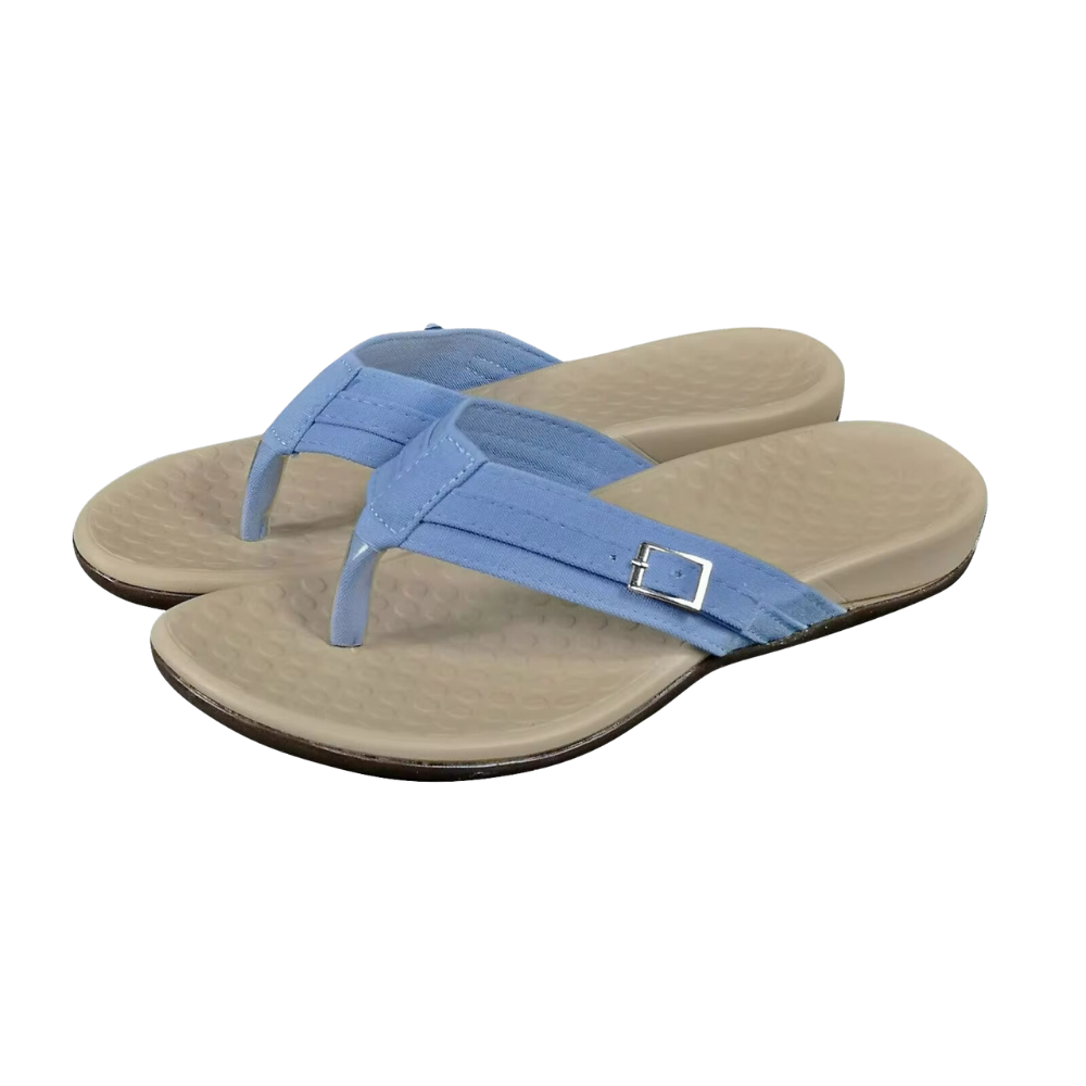 Tongs orthopédiques à brides réglables