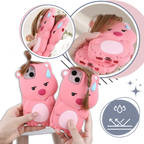 Adorable étui rose pour Iphone