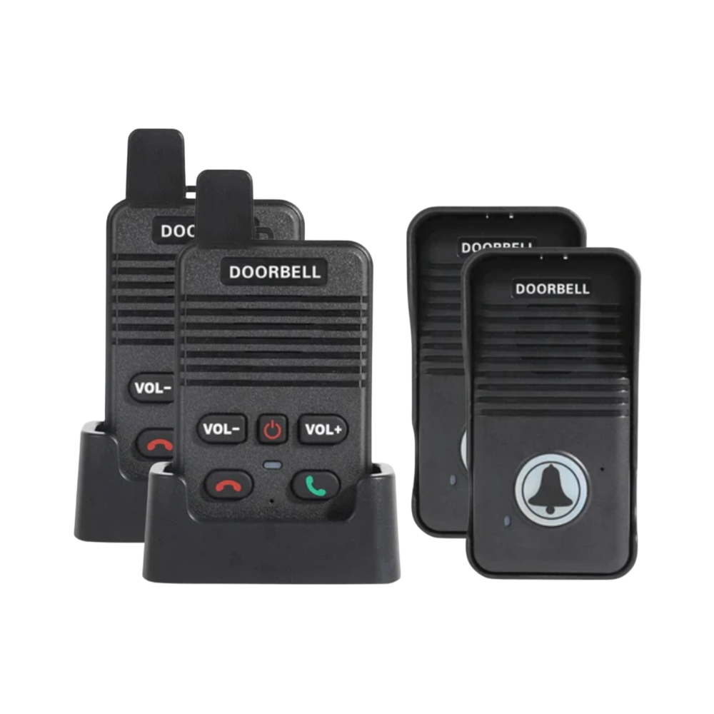 Sonnerie et interphone à communication avancée