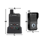 Sonnerie et interphone à communication avancée