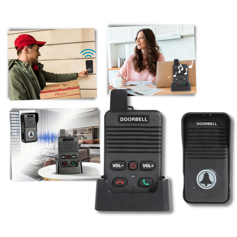 Sonnerie et interphone à communication avancée