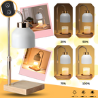Lampe chauffe-bougie design
