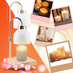 Lampe chauffe-bougie design