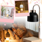 Lampe chauffe-bougie design