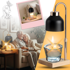 Lampe chauffe-bougie design