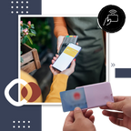 Porte-cartes adhésif pour téléphone