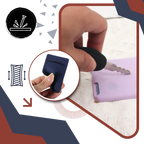 Porte-cartes adhésif pour téléphone