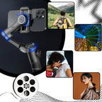 Stabilisateur de téléphone avec suivi par IA