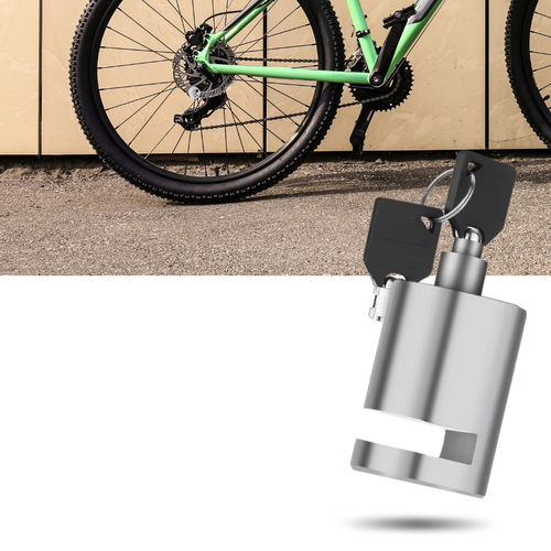 Antivol bloque disque en aluminium pour vélo