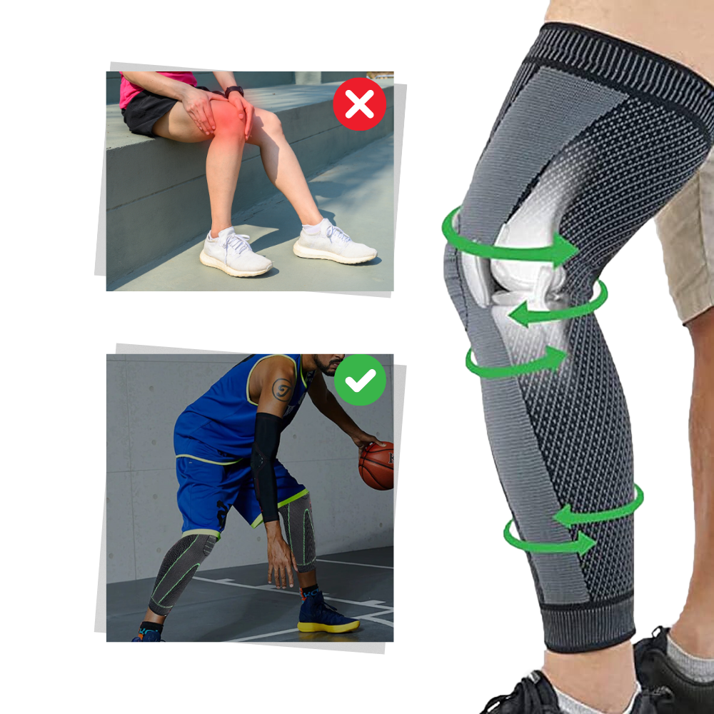 Manchon de compression antidérapant