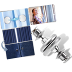 Clips magnétiques anti-fuite de lumière pour rideaux