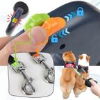 Laisse rétractable anti-enroulement pour chien
