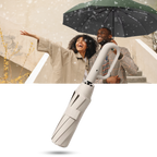 Parapluie résistant au vent à verrouillage automatique